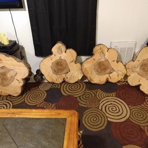 Can be made into a table. (hickory)